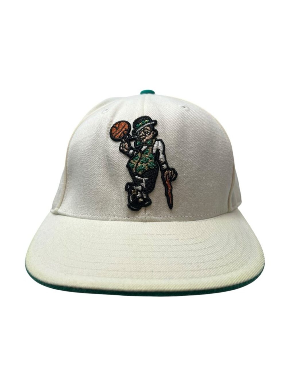Boston Celtics Reebok NBA Hardwood Classics Fitted Hat Cap 7 3/8 Retro Throwback